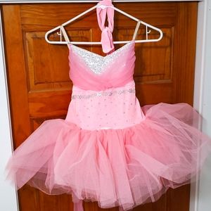 EUC Bubblegum Pink Sparkle Tutu Costume